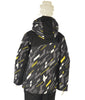 GIACCA SCI RAGAZZO ZIP CAPPUCCIO TASCHE IMPERMEABILE IDROREPELLENTE TRASPIRANTE ANTIVENTOMARCA BRUGI ART. JH4QT48H
