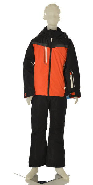 GIACCA SCI  RAGAZZO ZIP CAPPUCCIO IMPERMEABILE IDROREPELLENTE TRASPIRANTE ANTIVENTO MARCA BRUGI ART.J813T22K