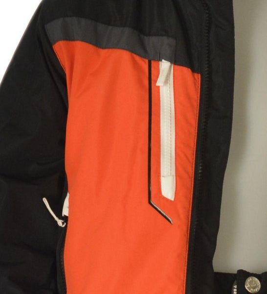 GIACCA SCI  RAGAZZO ZIP CAPPUCCIO IMPERMEABILE IDROREPELLENTE TRASPIRANTE ANTIVENTO MARCA BRUGI ART.J813T22K