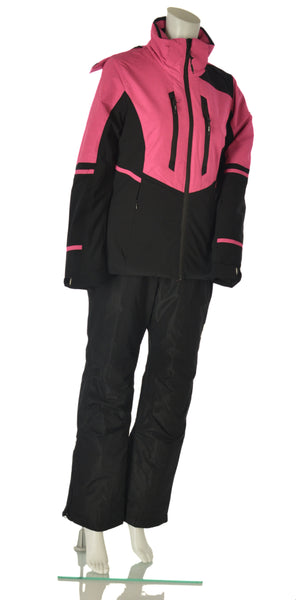 GIACCA SCI DONNA ZIP CAPPUCCIO TASCHE IMPERMEABILE TRASPIRANTE IDROREPELLENTE ANTIVENTO MARCA BRUGI ART. AE2WT48D