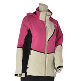 GIACCA SCI DONNA ZIP CAPPUCCIO REGOLARE IMPERMEABILE TRASPIRANTE IDROREPELLENTE ANTIVENTO MARCA BRUGI ART. AE2MT48A