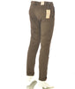 PANTALONI UOMO ZIP BOTTONE TASCHE RISVOLTO SLIM MARCA X-CAPE ART. MIKE