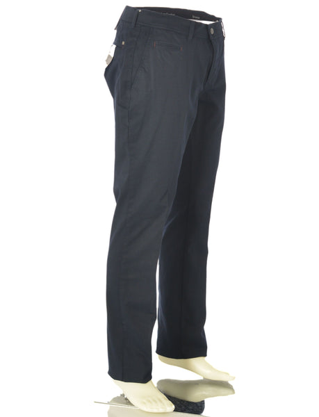 PANTALONE UOMO ZIP BOTTONE CINQUE TASCHE MODERN FIT MARCA LUIGI MORINI AR.GALLINO