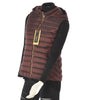 GILET DONNA ZIP CAPPUCCIO TASCHE CANGIANTE MARCA VIRGINIA BLU ART.BIANCA-50C