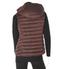 GILET DONNA ZIP CAPPUCCIO TASCHE CANGIANTE MARCA VIRGINIA BLU ART.BIANCA-50C