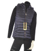 GILET DONNA ZIP CAPPUCCIO TASCHE CANGIANTE MARCA VIRGINIA BLU ART.BIANCA-50C