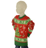 MAGLIONE BAMBINO NATALE GIROCOLLO POLSINI FASCIA LUCI MARCA JULE ART. LEDKIDS7