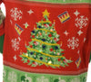 MAGLIONE BAMBINO NATALE GIROCOLLO POLSINI FASCIA LUCI MARCA JULE ART. LEDKIDS7