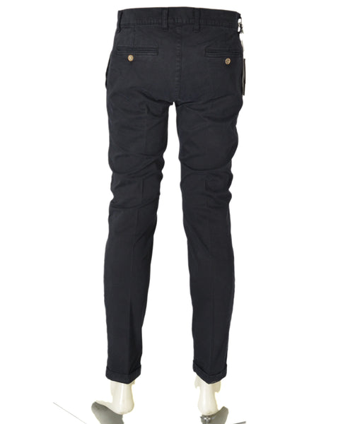 PANTALONE UOMO ZIP BOTTONE CINQUE TASCHE RISVOLTO MARCA HOLIDAY ART. BARDOK
