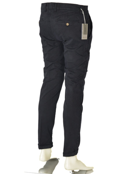 PANTALONE UOMO ZIP BOTTONE CINQUE TASCHE RISVOLTO MARCA HOLIDAY ART. BARDOK