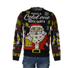 MAGLIONE UOMO DONNA GIROCOLLO NATALE BABBO NATALE BIRRA MARCA JULE ART.LED6