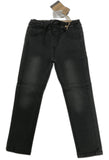 PANTALONE BAMBINO FELPA GARZATA EFFETTO JEANS TASCHE MARCA LOSAN ART.025 6035AL