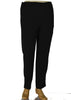 PANTALONI DONNA  OVER ELEGANTI ELASTICO RICAMO SPACCHETTO MARCA PERLA ART.MAGIH OVER