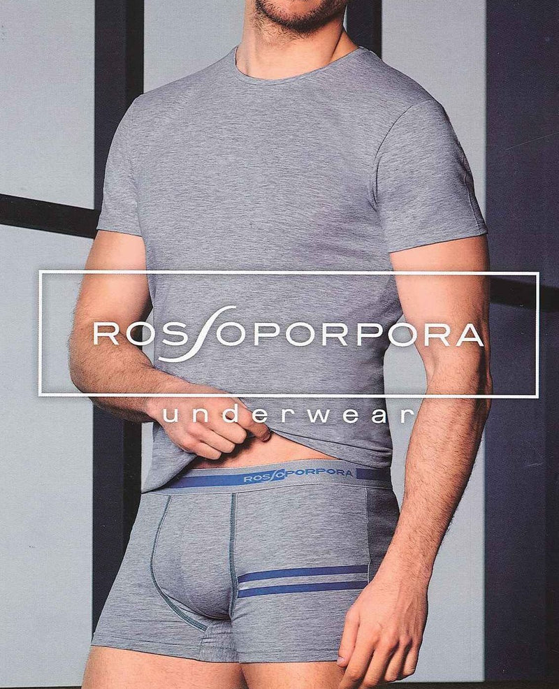 COMPLETO INTIMO UOMO MAGLIA MEZZA MANICA BOXER ROSSOPORPORA ART.83/66B