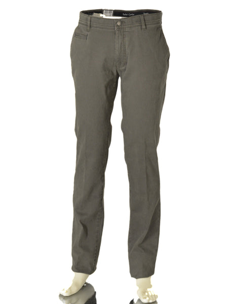 PANTALONE UOMO ZIP BOTTONE TASCHE TASCHINO MODERN FIT MARCA LUIGI MORINI ART.GALLINO4249