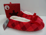 PANTOFOLE BABBUCCE CASA NOTTE FIOCCO REGALO NATALE MARCA CIOCCA ART.CND021R