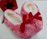 PANTOFOLE BABBUCCE CASA NOTTE FIOCCO REGALO NATALE MARCA CIOCCA ART.CND021R