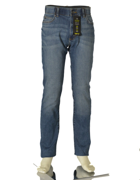 JEANS UOMO ZIP BOTTONE CINQUE TASCHE SKINNY SCURO MARCA LEE ART. L71XTGAB