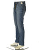 JEANS UOMO ZIP BOTTONE CINQUE TASCHE SKINNY SCURO MARCA LEE ART. L71XTGAB