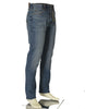 JEANS UOMO ZIP BOTTONE CINQUE TASCHE SKINNY SCURO MARCA LEE ART. L71XTGAB