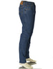 JEANS UOMO ZIP BOTTONE CINQUE TASCHE SLIM SCURO MARCA LEE ART. RIDER