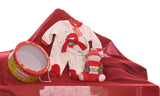 SALDI SET IDEA REGALO NATALE NEONATO TUTINA CINIGLIA PUPAZZO SCATOLA ART.TGN8606