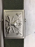 Cintura Multi Arma con Fibbia in Metallo con Logo in Rilievo