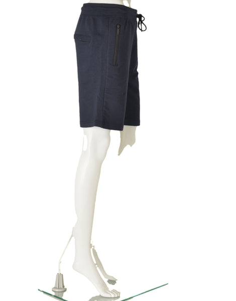SHORT PANTALONCINO UOMO RAGAZZO JERSEY FELPA GARZATA TASCHE ZIP MARCA LOSAN ART. 31K6003AL