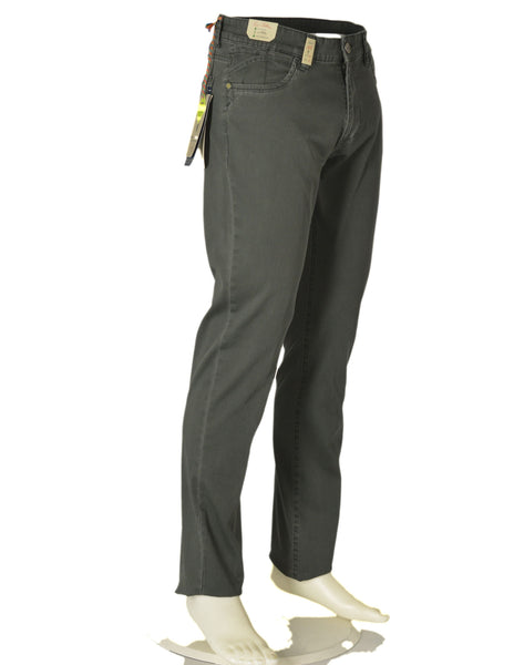 PANTALONE UOMO ZIP BOTTONE CINQUE TASCHE LEGGERO MODERN FIT MARCA SEA BARRIER ART. BRACCO