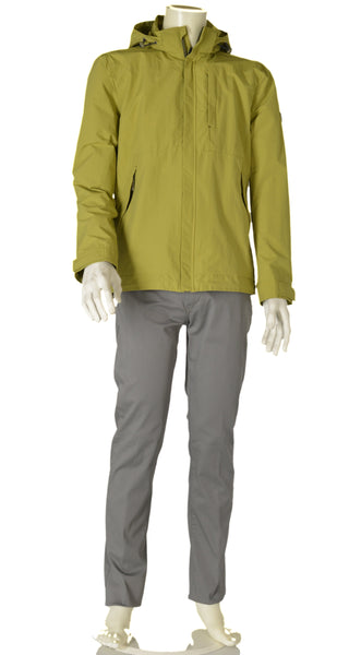 GIUBBINO UOMO ZIP CAPPUCCIO TASCHE LEGGERO TRASPIRANTE ANTIVENTO MARCA SEA BARRIER ART. DALMATA