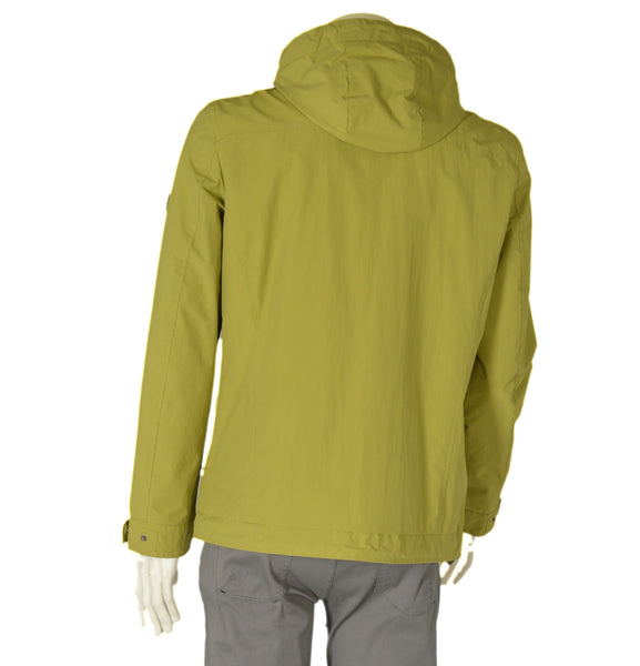 GIUBBINO UOMO ZIP CAPPUCCIO TASCHE LEGGERO TRASPIRANTE ANTIVENTO MARCA SEA BARRIER ART. DALMATA