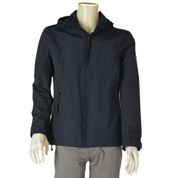 GIUBBINO UOMO ZIP CAPPUCCIO TASCHE LEGGERO TRASPIRANTE ANTIVENTO MARCA SEA BARRIER ART. DALMATA