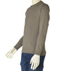 MAGLIONE UOMO COTONE GIROCOLLO MANICA LUNGA POLSINI FASCIA MARCA RE DEL MARE ART.22.3600