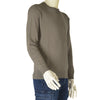 MAGLIONE UOMO COTONE GIROCOLLO MANICA LUNGA POLSINI FASCIA MARCA RE DEL MARE ART.22.3600