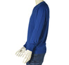 MAGLIONE UOMO COTONE SCOLLO POLSINI FASCIA MARCA RE DEL MARE ART. 2.11
