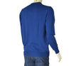 MAGLIONE UOMO COTONE SCOLLO POLSINI FASCIA MARCA RE DEL MARE ART. 2.11