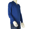 MAGLIONE UOMO COTONE SCOLLO POLSINI FASCIA MARCA RE DEL MARE ART. 2.11