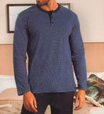 PIGIAMA UOMO RAGAZZO SERAFINO MISTO COTONE MICRO FANTASIA NOTTINGHAM ART.PG40523