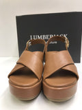 sandalo Lumberjack donna art Joanna con zeppa morbida pelle