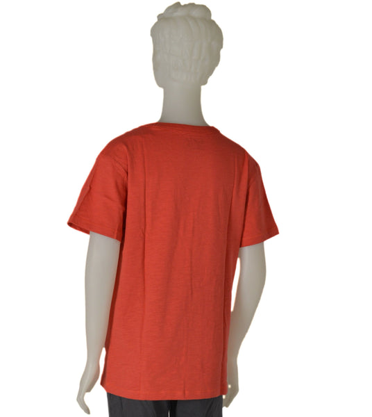 T-SHIRT RAGAZZO COTONE GIROCOLLO MEZZA MANICA STAMPA MARCA LOSAN ART. 31F-1006AL