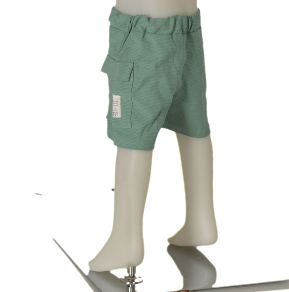 SHORT NEONATO COTONE COULISSE TASCHE MARCA LOSAN ART.315-6010AL