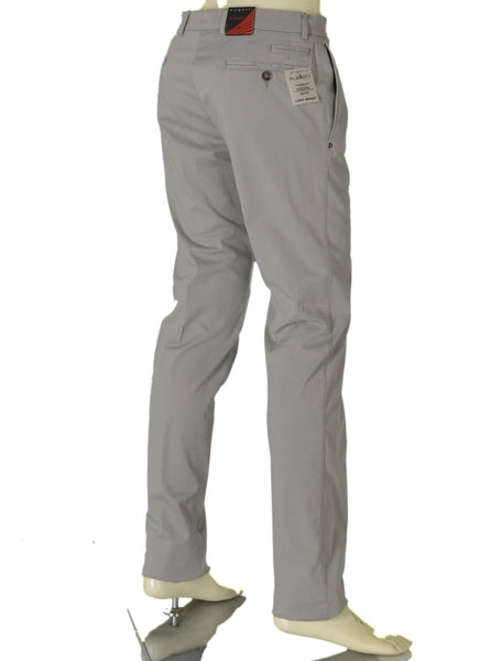 PANTALONI UOMO ZIP BOTTONE TASCHE LEGGERI REGOLARI MARCA BUGATTI ART.1843-36381