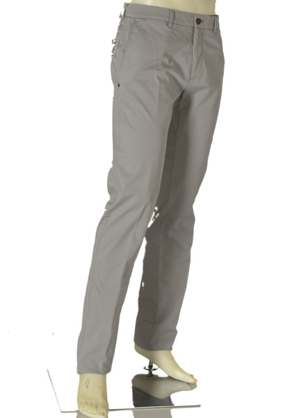 PANTALONI UOMO ZIP BOTTONE TASCHE LEGGERI REGOLARI MARCA BUGATTI ART.1843-36381
