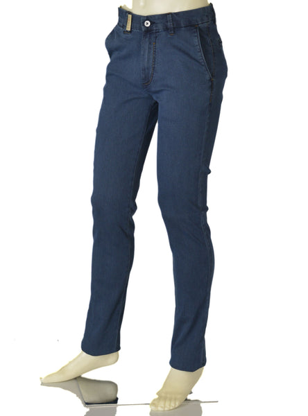 PANTALONE UOMO ZIP BOTTONE CINQUE TASCHE MODERN FIT LEGGERO  MARCA SEA BARRIER ART. LAKROS-88