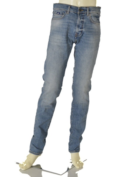JEANS UOMO RAGAZZO SLIM FIT CINQUE TASCHE ZIP BOTTONE MARCA GAS ART. ALBERT WN22 A3118