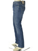 JEANS UOMO RAGAZZO CINQUE TASCHE STRAIGHT ZIP BOTTONE MARCA GAS ART. MORRIS WK83