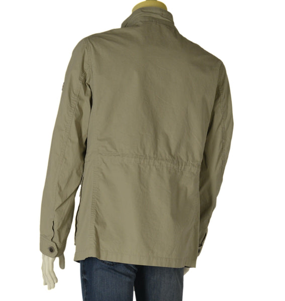 GIACCONE UOMO COTONE ZIP BOTTONI TASCHE COULISSE LEGGERO MARCA SEA BARRIER ART.CARLINO-112M