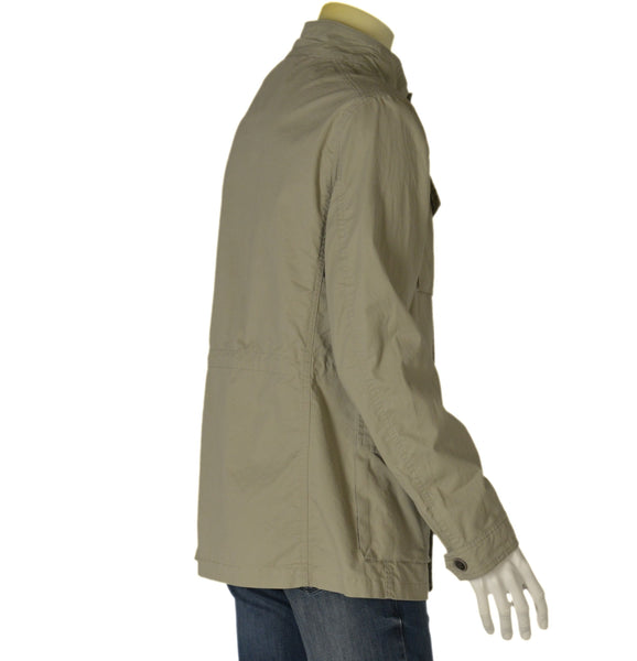 GIACCONE UOMO COTONE ZIP BOTTONI TASCHE COULISSE LEGGERO MARCA SEA BARRIER ART.CARLINO-112M