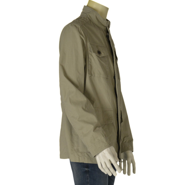 GIACCONE UOMO COTONE ZIP BOTTONI TASCHE COULISSE LEGGERO MARCA SEA BARRIER ART.CARLINO-112M