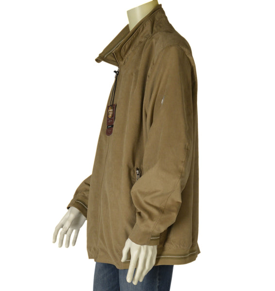 GIUBBINO UOMO CONFORMATO ZIP POLSINI FASCIATASCHE MICRO LAVORATO MARCA SEA BARRIER ART.CONF.NEW-ALADDIN-17B.